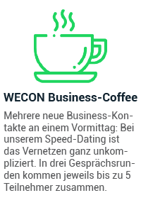 Business-Club, Entscheidet-Netzwerk, Netzwerk für Unternehmer, Unternehmernetzwerk, WECON Netzwerk, WECON Business-Coffee, Netzwerk Events, Unternehmertreffen,